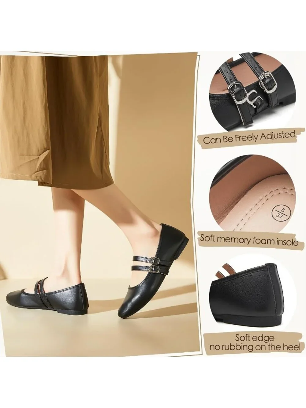 N/A comfortable flats